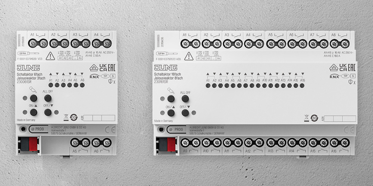 KNX Schalt- und Jalousieaktoren bei Weber & Weber GmbH in Schönburg