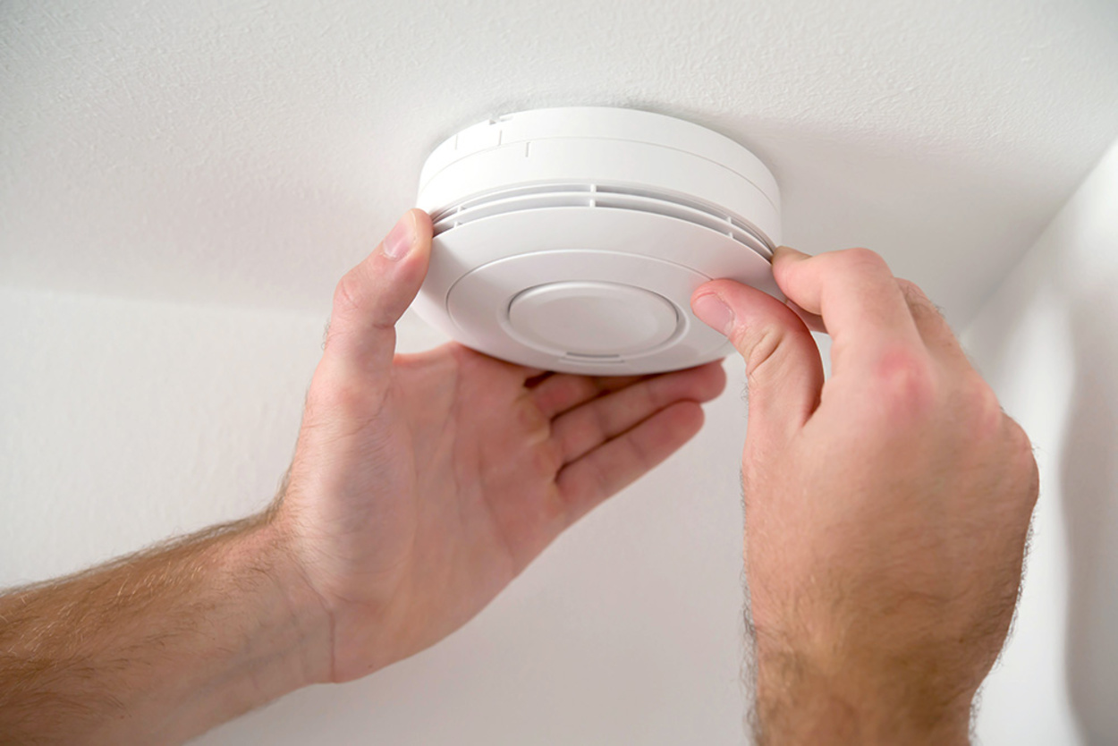 Rauchwarn­melder bei Weber & Weber GmbH in Schönburg