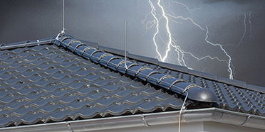 Äußerer Blitzschutz bei Weber & Weber GmbH in Schönburg