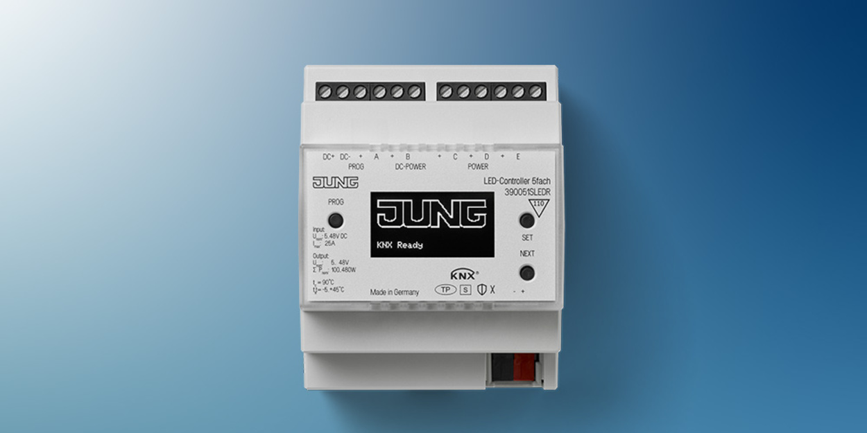 KNX LED-Controller bei Weber & Weber GmbH in Schönburg